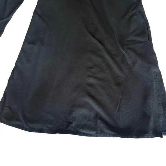 Lacoste Dress Polo Slim Fit Black SZ FR 3 US S Long Sleeve Button Up Tennis