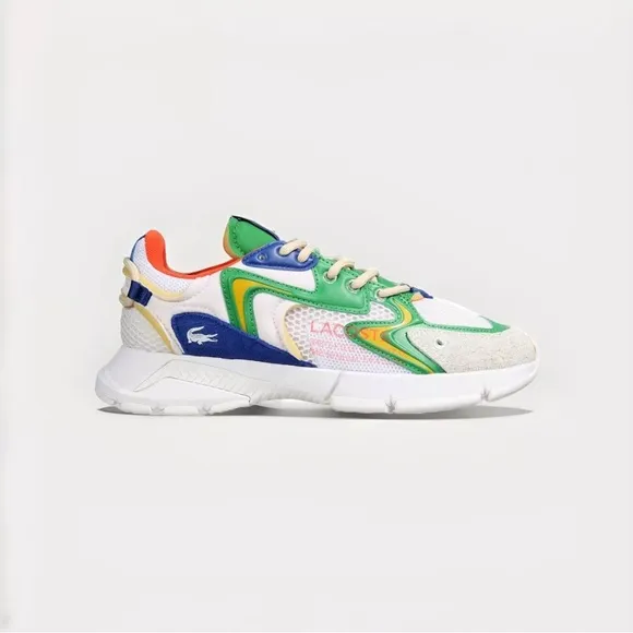 Lacoste Green and Blue Sneakers Modern Athletic Style