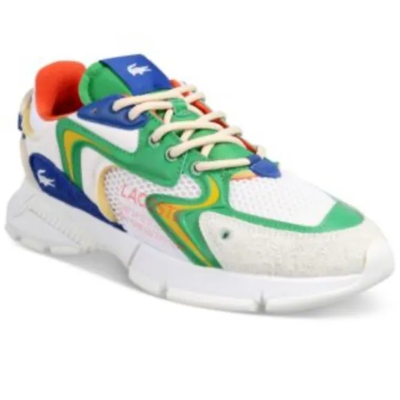 Lacoste Green and Blue Sneakers Modern Athletic Style