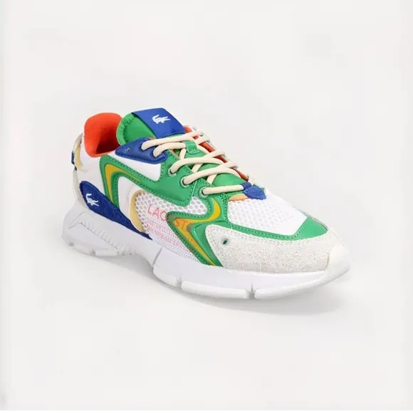 Lacoste Green and Blue Sneakers Modern Athletic Style