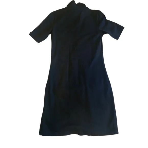Lacoste Polo Shirt Dress Black