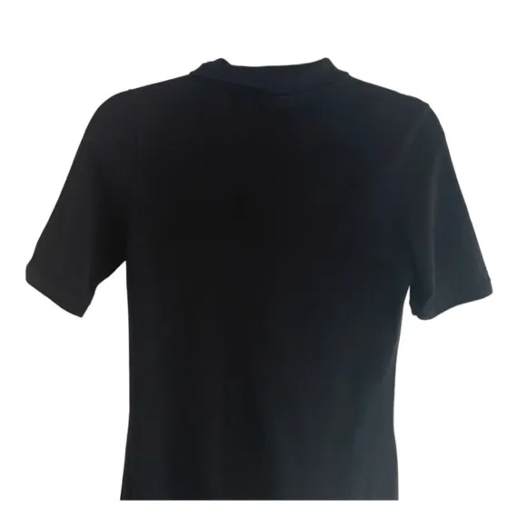 Lacoste Polo Shirt Dress Black