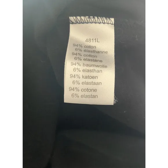 Lacoste Polo Shirt Dress Black