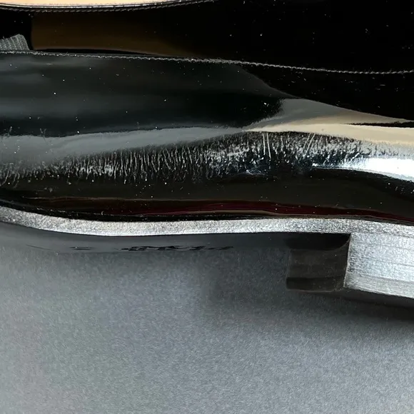 LaDuca Patent Leather Flats Size 40.5