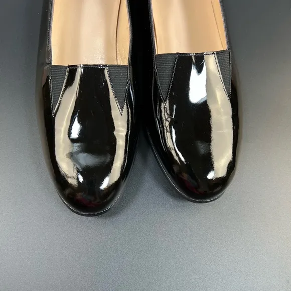 LaDuca Patent Leather Flats Size 40.5