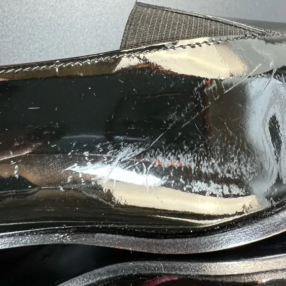 LaDuca Patent Leather Flats Size 40.5