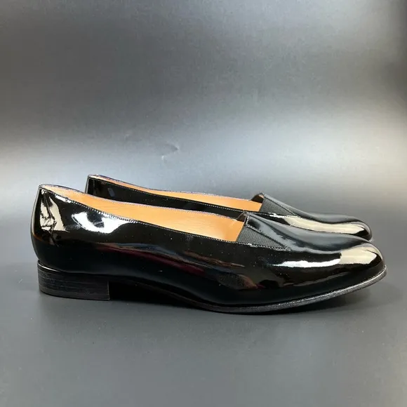 LaDuca Patent Leather Flats Size 40.5