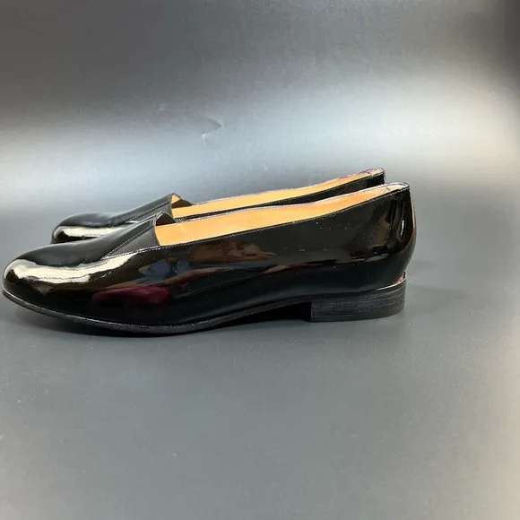 LaDuca Patent Leather Flats Size 40.5