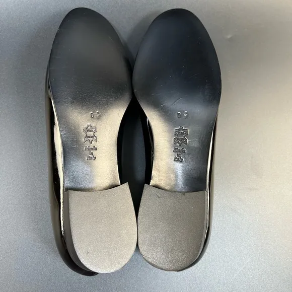 LaDuca Patent Leather Flats Size 40.5