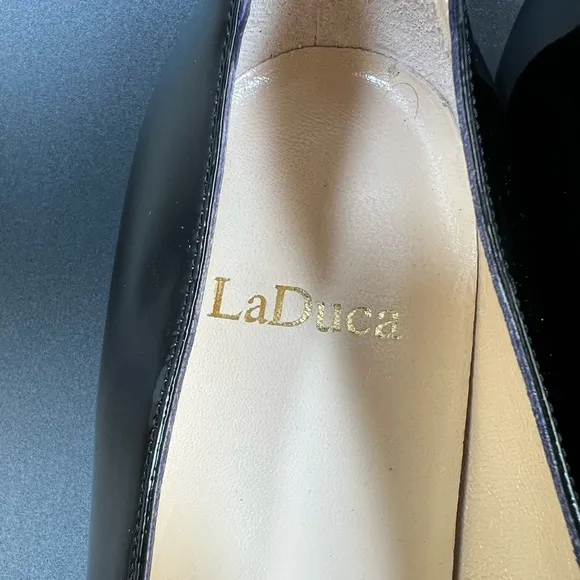 LaDuca Patent Leather Flats Size 40.5