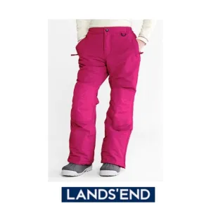 Lands End Girls Waterproof Squall Snowpants NWOT