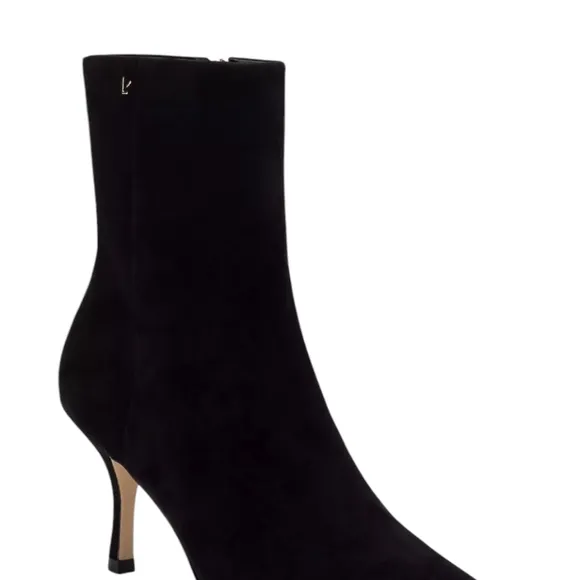 Larroudé's Mini Kate Elegant Black Ankle Boots...Size 10