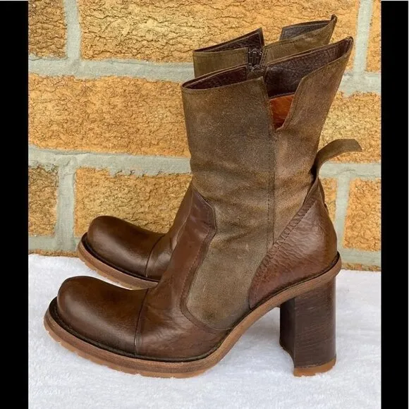 Laura and Angel leather boots size 38/8