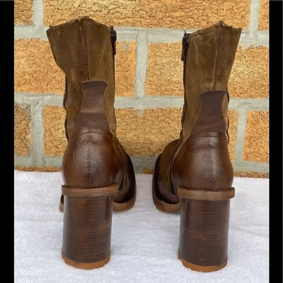 Laura and Angel leather boots size 38/8