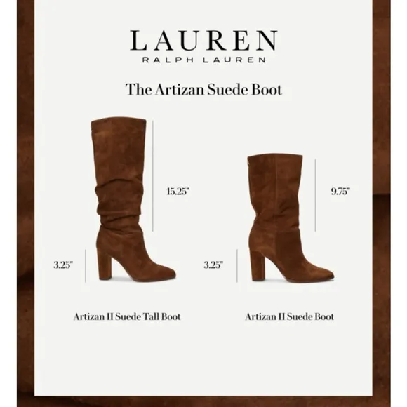 Lauren Ralph Lauren Artizan I| Mid-ShaftBoots-NWT