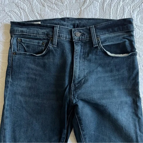 Levi's - Black Label - 512 Slim Taper Fit Flex Jeans - Abu - Dark Wash