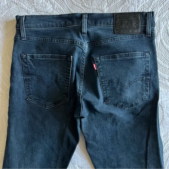 Levi's - Black Label - 512 Slim Taper Fit Flex Jeans - Abu - Dark Wash