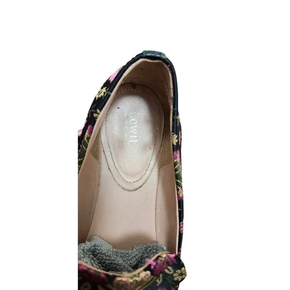 Lewit Brocade Smoking Slippers Flats Size EU 38/US 7.5