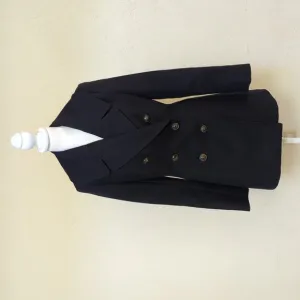 LIKE NEW French Connection Navy Wool Blend Navy Style Pea Coat Size 4