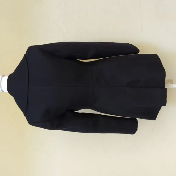 LIKE NEW French Connection Navy Wool Blend Navy Style Pea Coat Size 4