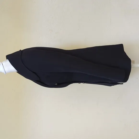 LIKE NEW French Connection Navy Wool Blend Navy Style Pea Coat Size 4