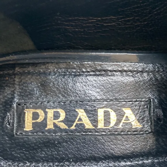 Like New Prada Patent Leather Jazz-style Shoes