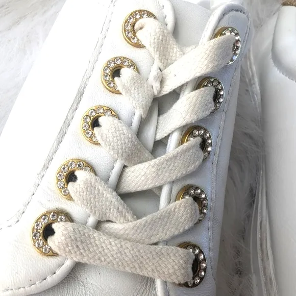 Lilly Pulitzer Lux Hallie Sneaker Shoes Resort White Size 7