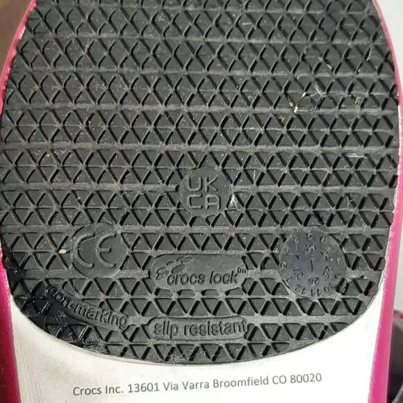 Lisa Frank Women’s Crocs Neria Pro II Clogs Pink Multi Cheetah Print Size‎ 10