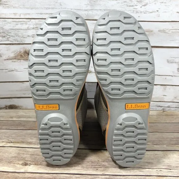 L.L. Bean Bar Harbor Mid Fleece Lined Rubber Tek 2.5 Waterproof Boots Womens 9