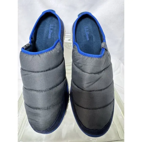 LL Bean Bean Quilted indoor/outdoor slippers. mens 9 NIB