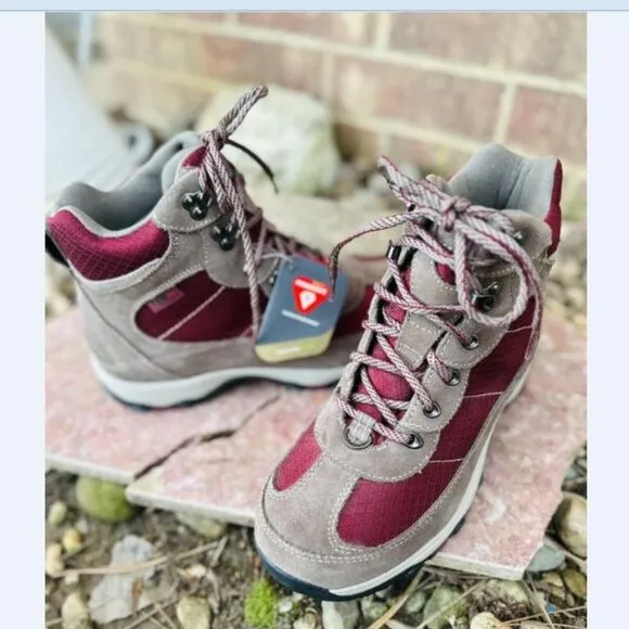 LL Bean Tek 2.5 Waterproof Suede Hiking Boots Womens 9.5 Primaloft New Fast Ship