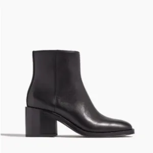 Loeffler Randall Blakely Square Toe Mid Heel Boots