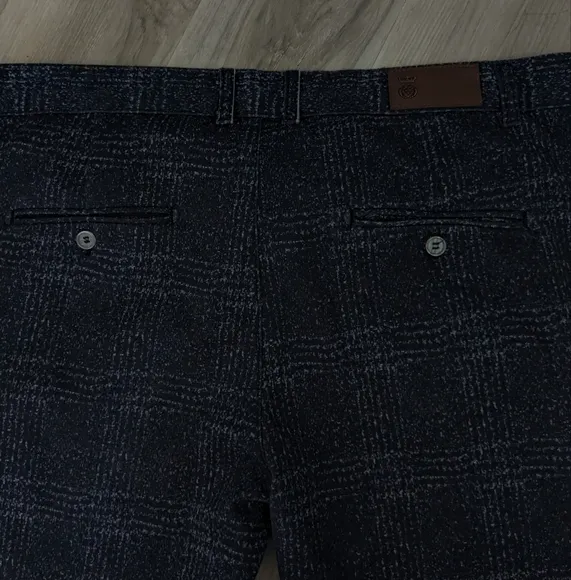Lorenzo Franco Slim Fit Pants Italian Fit PFL74‎ Black Size 40
