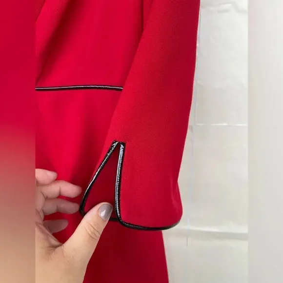 Lourdes Chávez red dress size 10