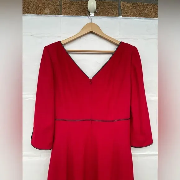 Lourdes Chávez red dress size 10