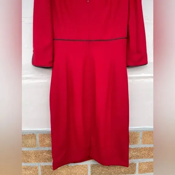 Lourdes Chávez red dress size 10