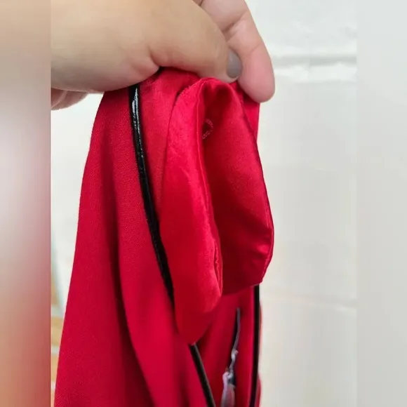 Lourdes Chávez red dress size 10