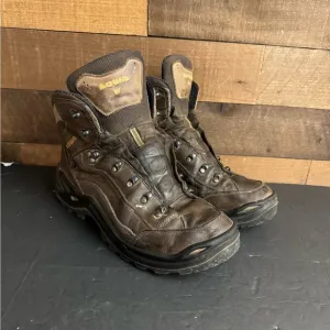Lowa Renegade GTX Mid‎ Hiking Boots Men's Size 12 Brown Black Waterproof Comfort