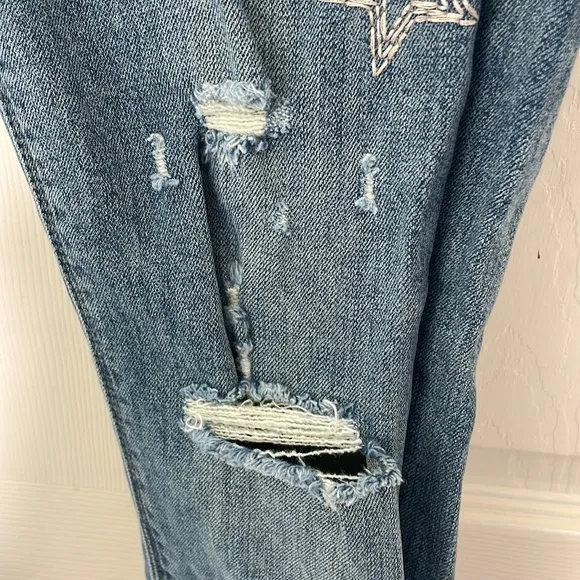 Lucky Brand Jeans Stars Design Size 4