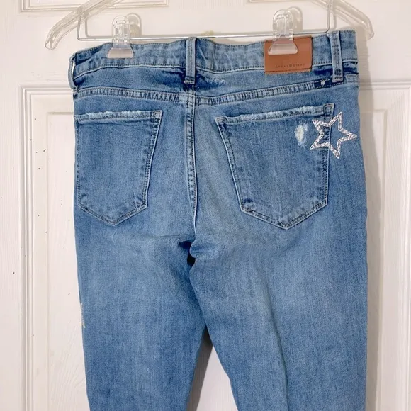 Lucky Brand Jeans Stars Design Size 4