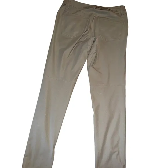 Lululemon ABC Slim Fit 5 Pocket Pant  Warpstreme Stretchy Khaki men's 30