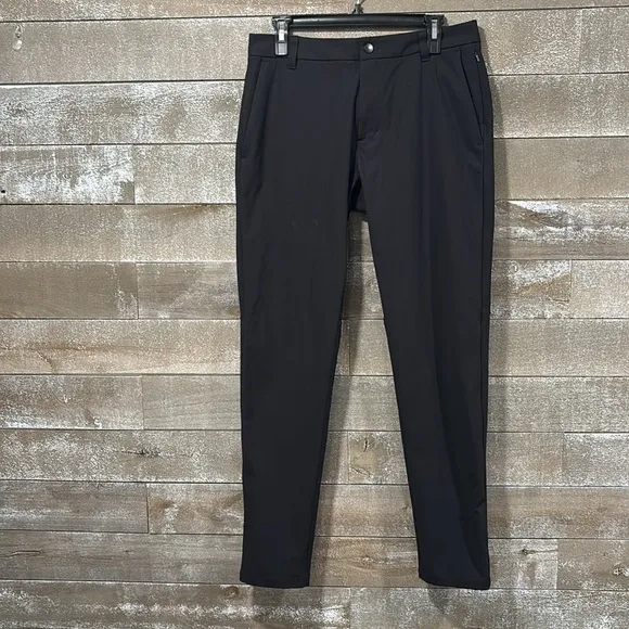 Lululemon Black Commission slim fit stretch dress pant size 30x32
