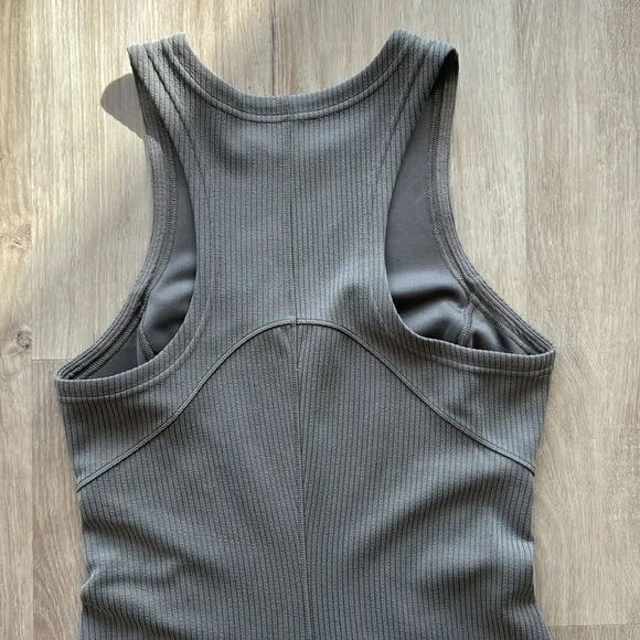 Lululemon Ribbed Softstreme Slim-Fit Tank Dress sz 4