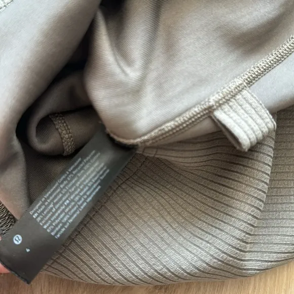 Lululemon Ribbed Softstreme Slim-Fit Tank Dress sz 4