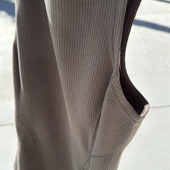 Lululemon Ribbed Softstreme Slim-Fit Tank Dress sz 4