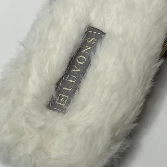 Luvons | Devon Luxe Memory Foam Slippers in Camel