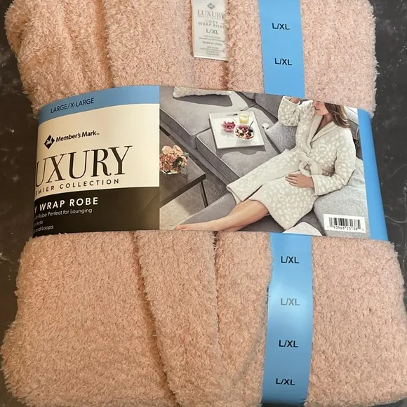 Luxury Cozy Wrap Robe   Slippers