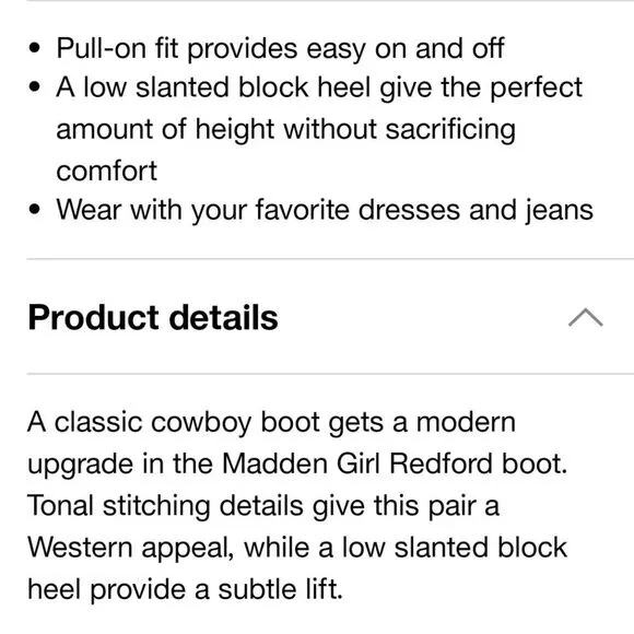 Madden Girl Redford-R Pull-On Mid Shaft Rhinestone Western Boot- Blush/Multi