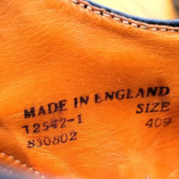Made In England Tred Air shoes