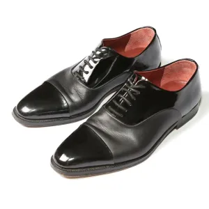 Magnanni Men's Shoe Cesar Patent Oxford Black 8 1/2 #13880